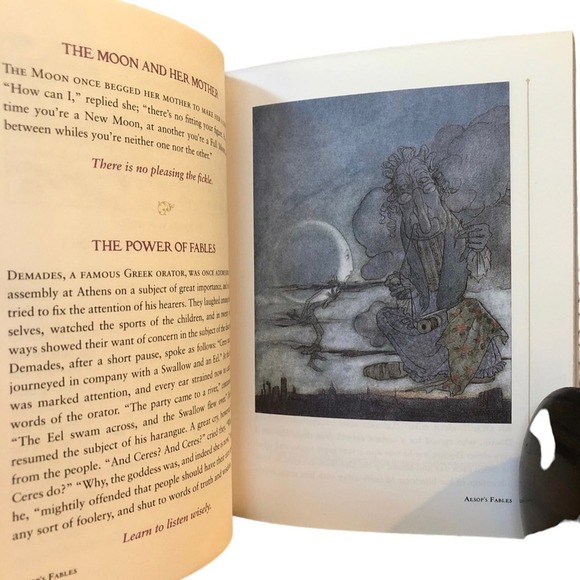 Aesop’s Fables Bonded Leather Read Description - Picture 8 of 12